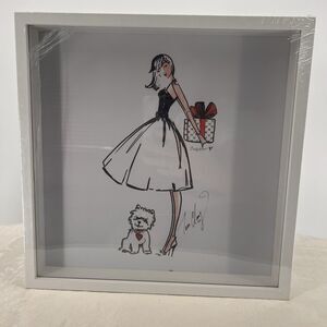 New Brighton Heart Framed Picture By Tom Clancy Fashionista Fashion Model Dog